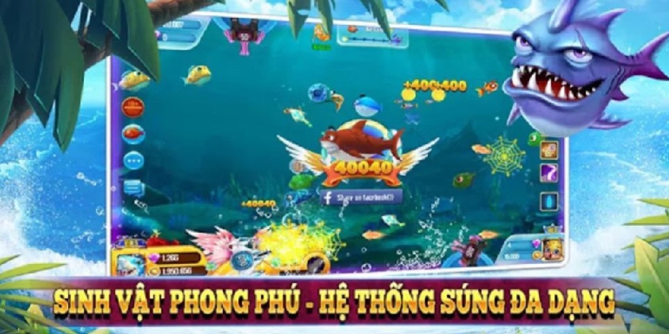 Tựa game bắn cá đổi thưởng nhà cái Bet88 chơi như thế nào